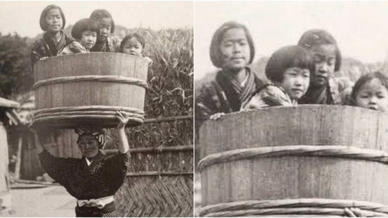 Carrying the Future: A Mother’s Resilience in 1900s Japan