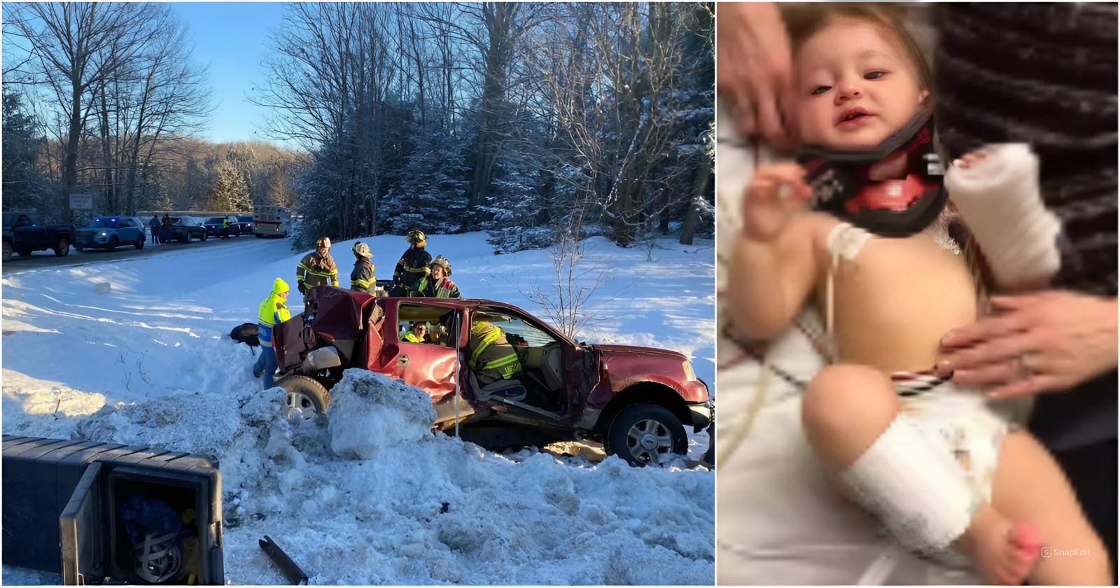 Miracle on Highway 395: A Baby’s Life Saved by a Car Seat