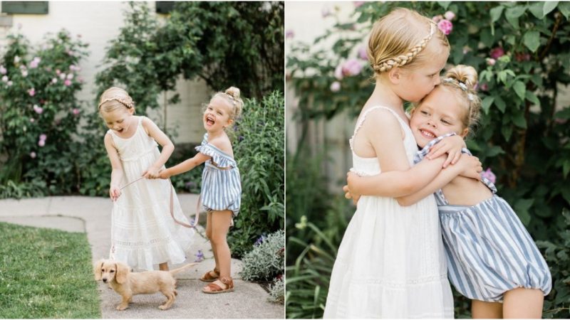 Olive, Juni & Clementine: Fun Behind the Scenes with a Photographer, Two Kids, and Their Adorable Puppy