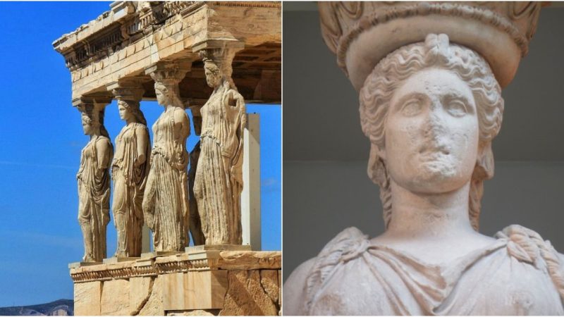 The Caryatids of Athens: Guardians of the Sacred Erechtheion