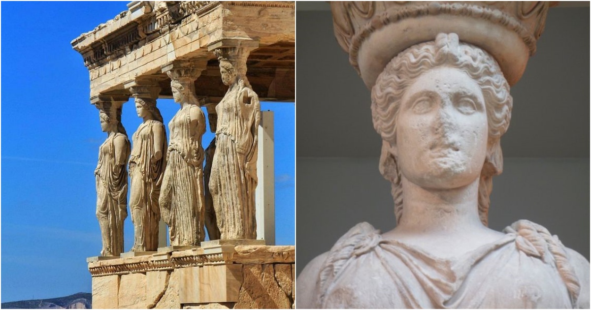 The Caryatids of Athens: Guardians of the Sacred Erechtheion