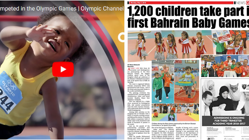 The Viral Baby Olympics: How a Parody Video Inspired Real Competitions in Bahrain