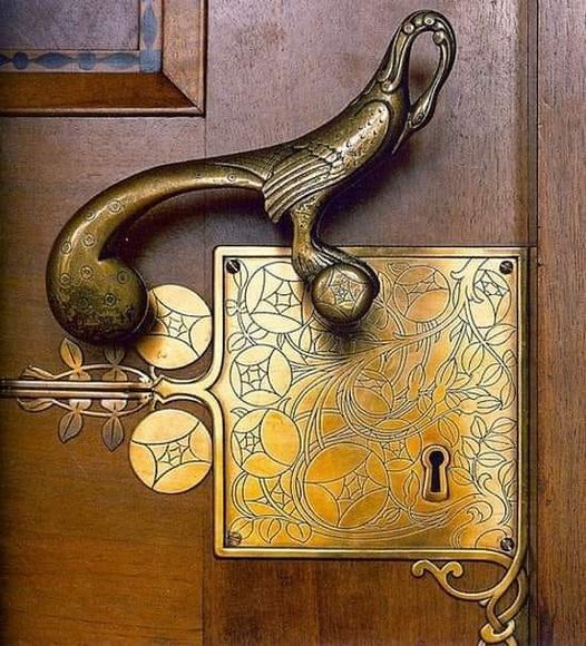 Franz von Stuck’s Door Handle at Bremen City Hall, Germany: The Essence of Art and Architecture