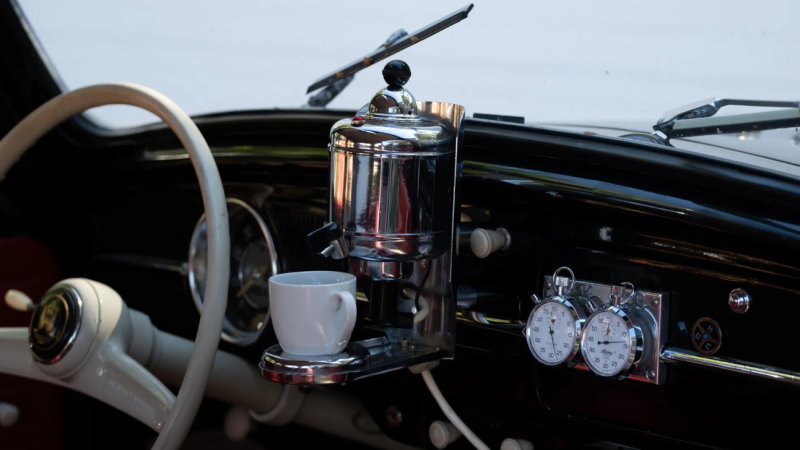 This Dashboard Coffee Maker Might Be the Rarest Volkswagen Accessory of All Time