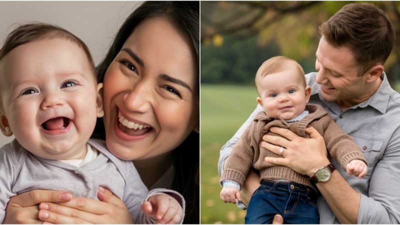 A Baby’s Happiness: The Joy of Having a Mother or Father