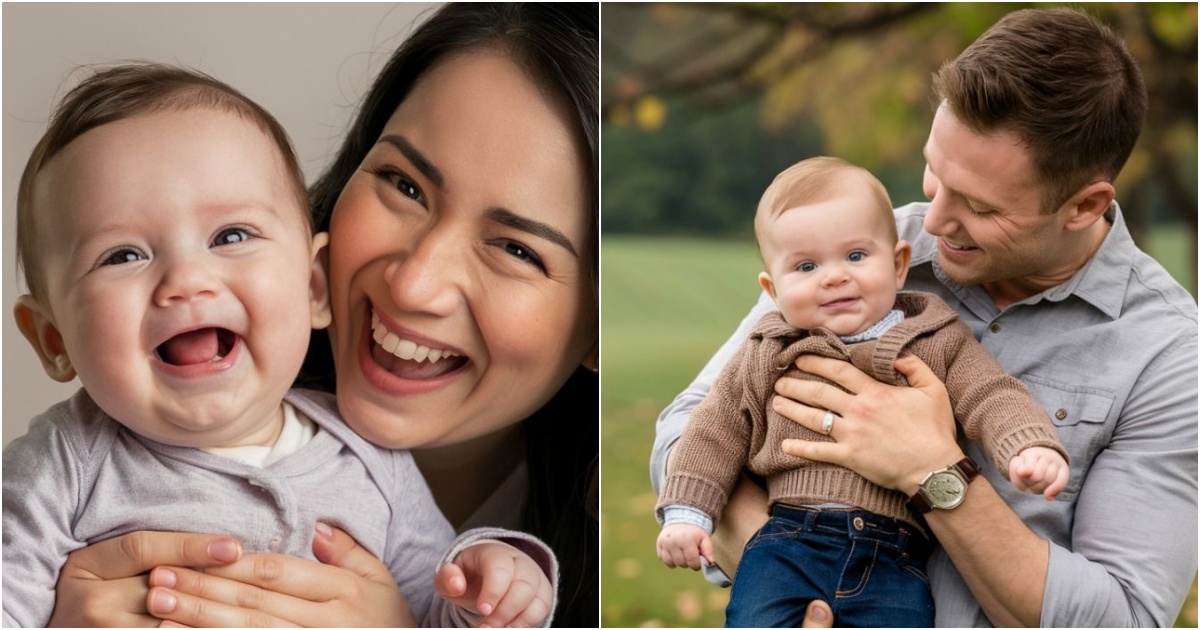 A Baby’s Happiness: The Joy of Having a Mother or Father