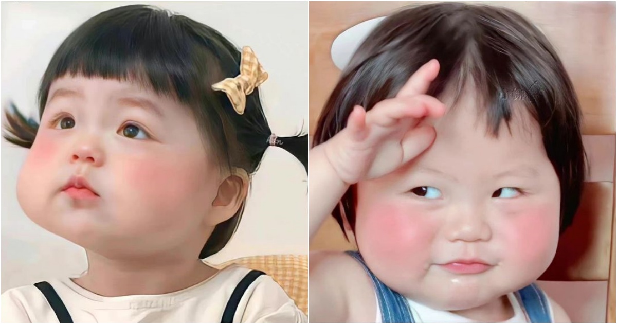 Adorable wishes: Celebrate the charm of chubby-cheeked babies