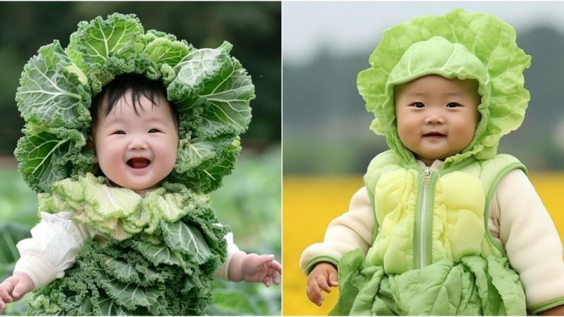 Dressed as a Cute Vegetable: Embracing Adorable Charm with a Playful Twist