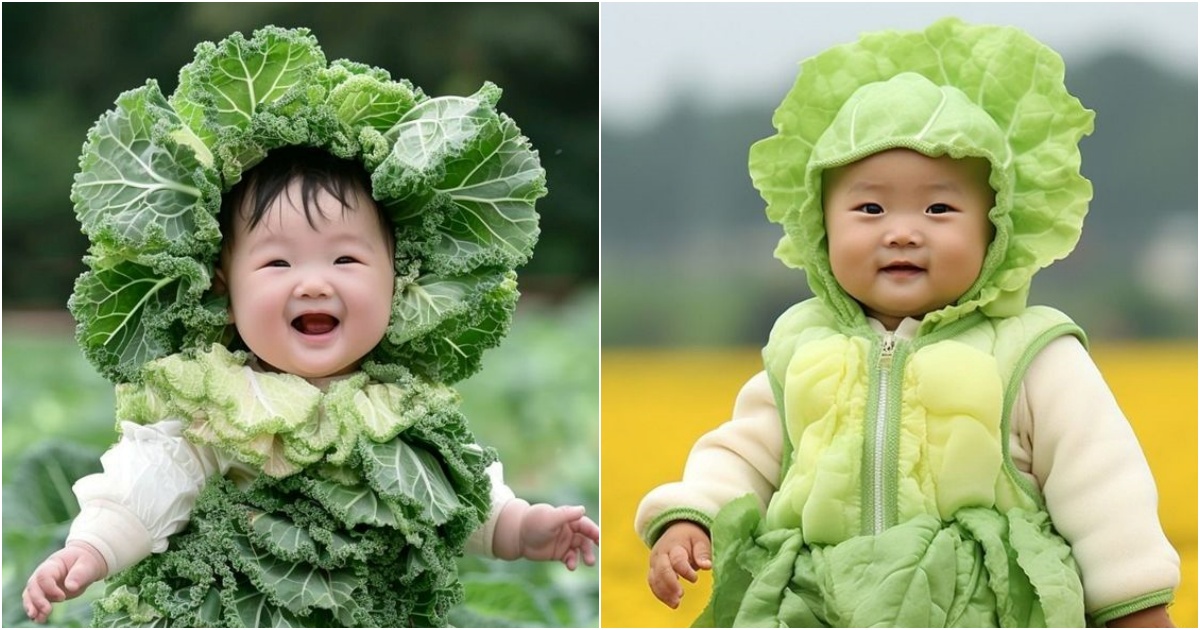 Dressed as a Cute Vegetable: Embracing Adorable Charm with a Playful Twist