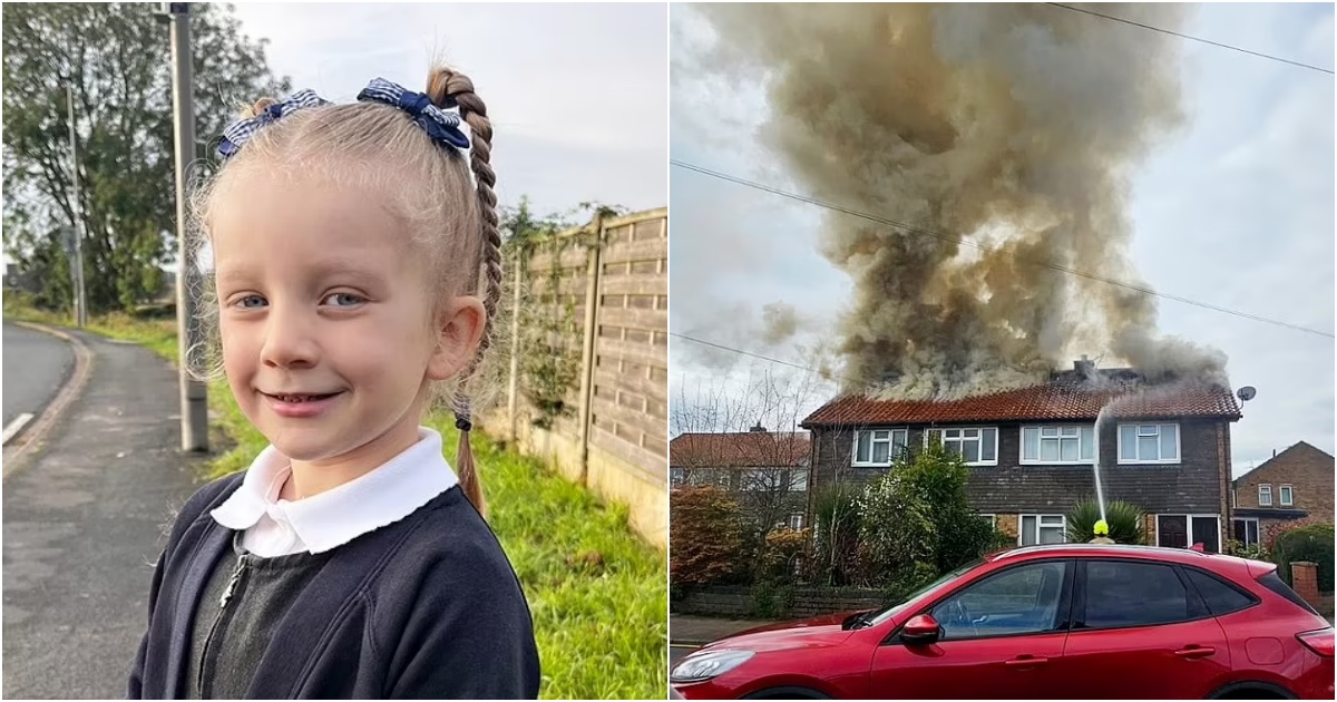 Heroic 6-Year-Old Girl Saves Family from House Fire in North Yorkshire