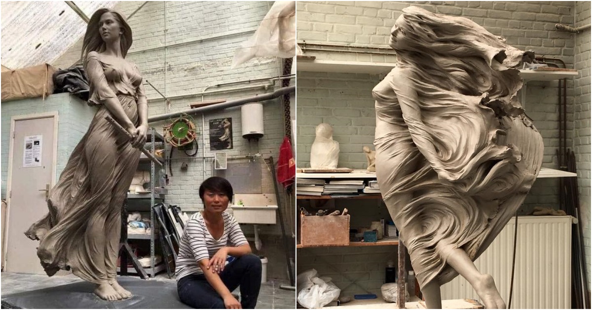 The Dynamic Beauty and Vitality of Luo Li Rong’s Sculptures Are 100% Real