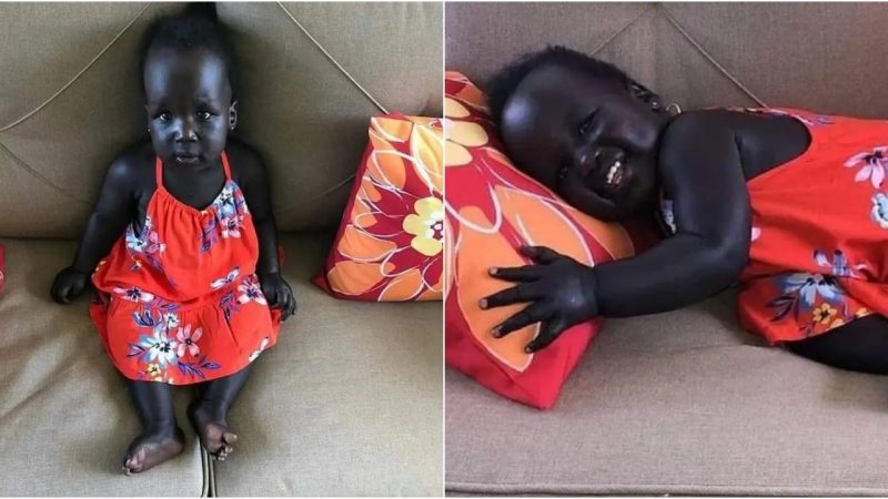 The Enchanting Tale of a Baby with a Chocolate Skin Tone