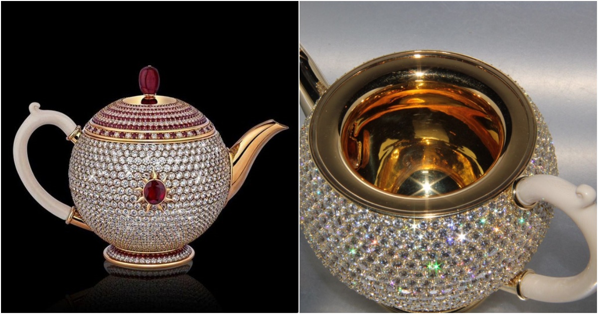 The Most Valuable Teapot: A $3 Million Masterpiece of Luxury and Craftsmanship