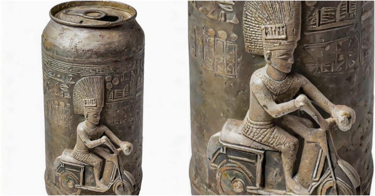 The Mystery of the Ancient Drink Can in the Pharaoh’s Tomb