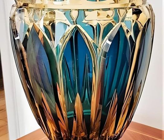 Art Deco Vase by Val Saint-Lambert: A Masterpiece of Belgian Glassmaking