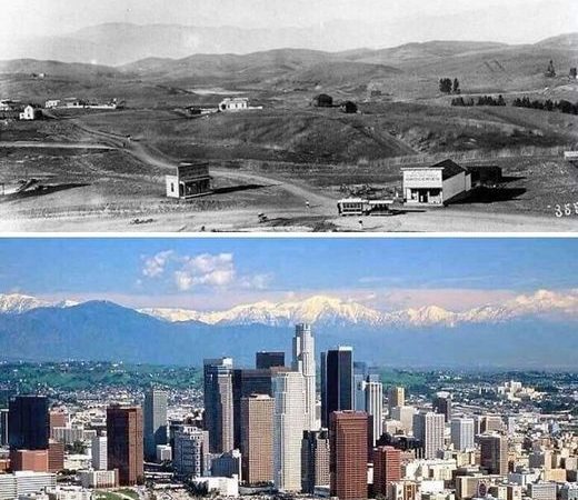 A Century of Transformation: Downtown Los Angeles in 1901 and 2001