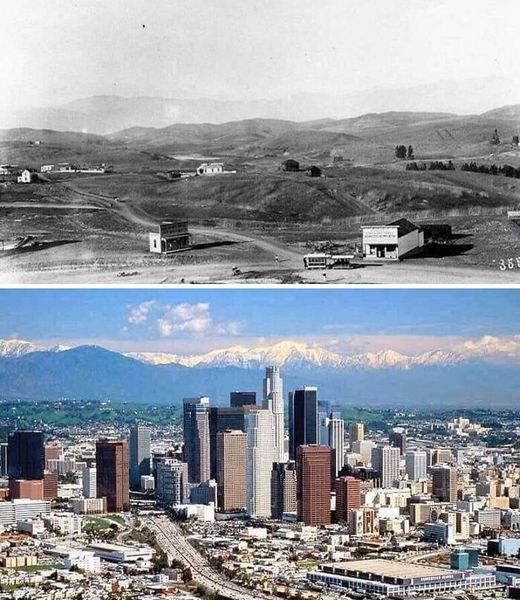 A Century of Transformation: Downtown Los Angeles in 1901 and 2001