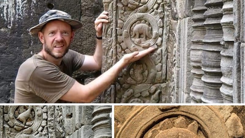 The Mystery of the Stegosaurus Carving at Ta Prohm: Ancient Art or Modern Enigma?