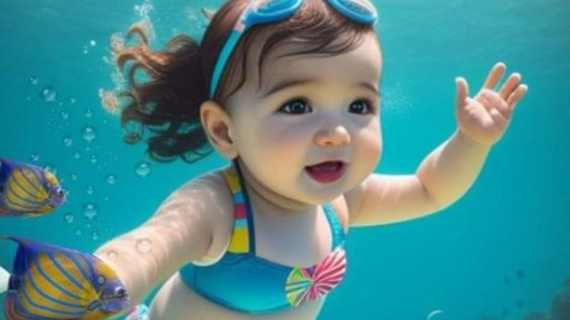 Dive into Delight: Nurturing Bonds and Development in Baby’s First Pool Experience