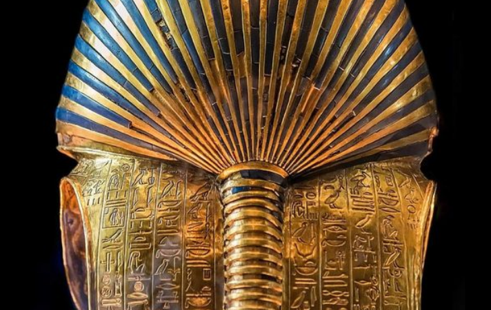 The Back View of Tutankhamun’s Golden Mask: A Glimpse Beyond the Iconic Front