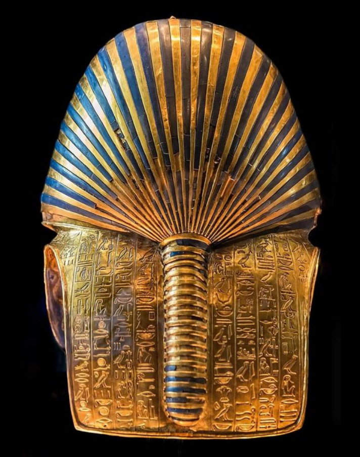 The Back View of Tutankhamun’s Golden Mask: A Glimpse Beyond the Iconic Front