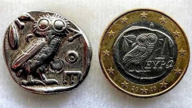 The Greek One Euro Coin and Its Ancient Heritage