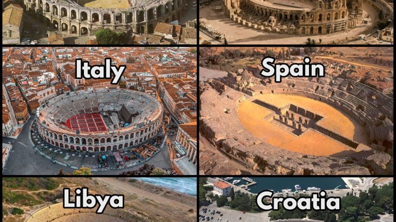 Top 10 Roman Amphitheatres Around the World: Marvels of Ancient Architecture