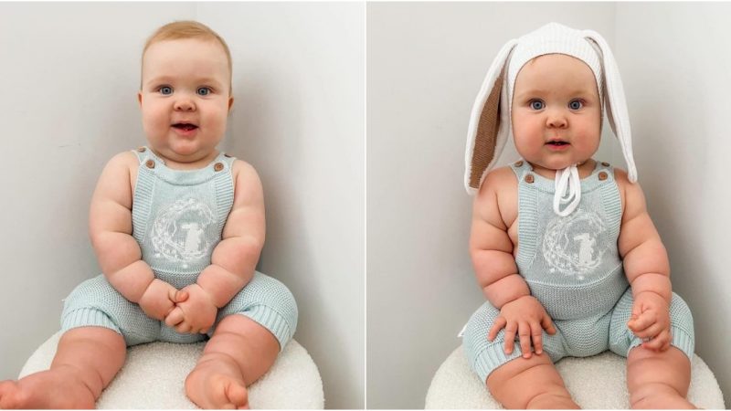 The Baby’s Adorable Chubby Cheeks Take the Internet by Storm