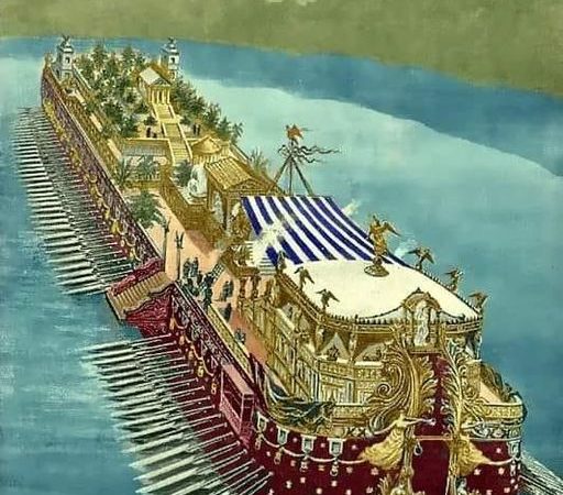 Archimedes and the World’s First Colossal Cruise Liner