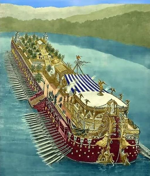 Archimedes and the World’s First Colossal Cruise Liner