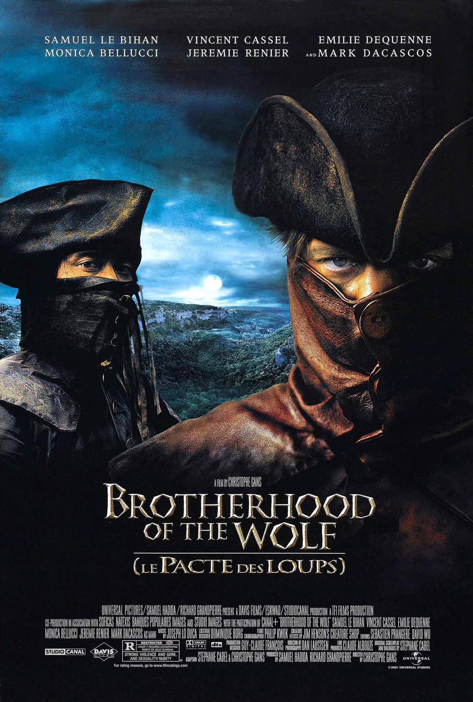 Brotherhood of the Wolf (2001): A Gripping Tale of Mystery, Myth, and Martial Arts in 18th-Century France