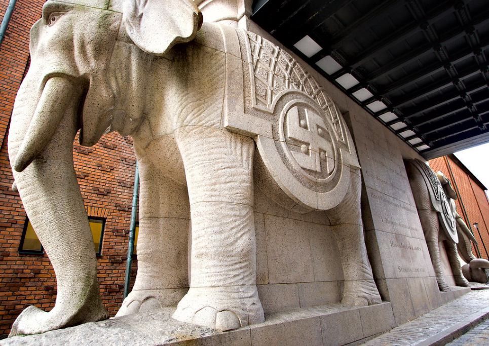 Elephant Gate – Historical Symbol at Carlsberg Brewery, Copenhagen