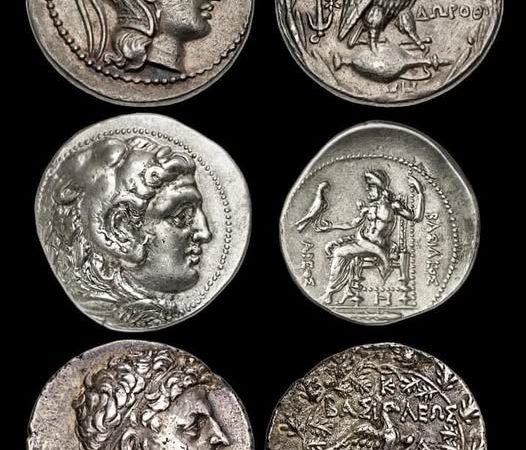 Greek Coins of Athens, Sparta, and Macedonia in the Hellenistic Period